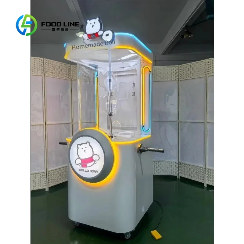 DIY Plush Toy Stuffing Machine Homemade Customizable Doll Filling Equipment FL Customized Wholesale