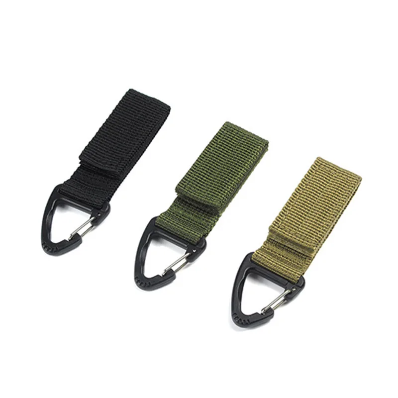 1/3/5Pcs Tactical Carabiner Outdoor EDC Keychain Keys Holder Camping Backpack Belt Hook Hanging Buckle Muilter Clip
