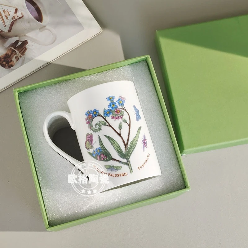 أكواب قهوة صينية متطورة بتصميم أوروبي أكواب سيراميك ممتازة لشخصين في صندوق عرض تقديمي أنيق #5