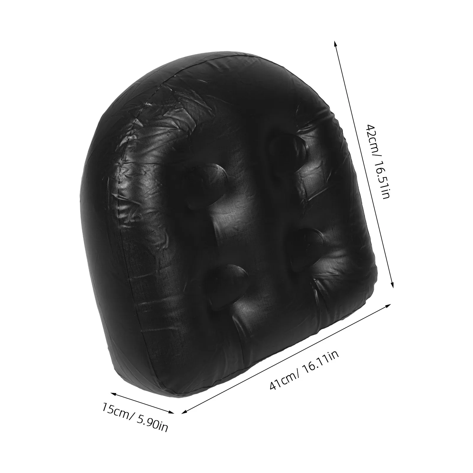 2Pcs Inflatable Spa Seat Cushion for Bathtub Premium Skin-Friendly Material Heightening Design Portable Lightweight Tub Booster