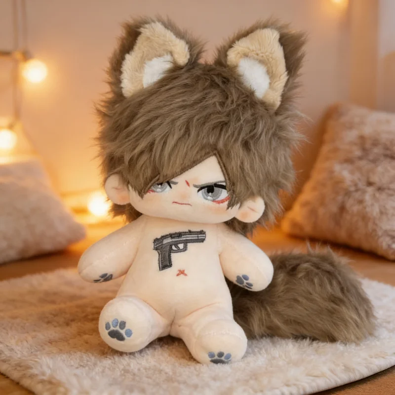 

Stuffed 20cm Game Resident Evil Leon.Scott.Kennedy Cute Plush Dress-up Cotton Doll Toys for Children Birthday Gift Collectibles