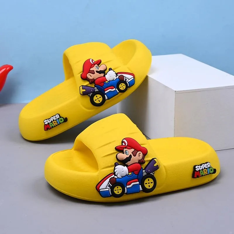 Zapatillas infantiles Mario dibujos animados para