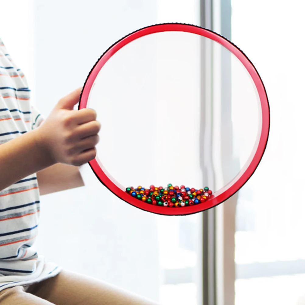 

Double Sided Ocean Drum Hand Drum Sound Bath Instrument Calming Musical Tool for Relaxation Early Education Kids Adults Nursery