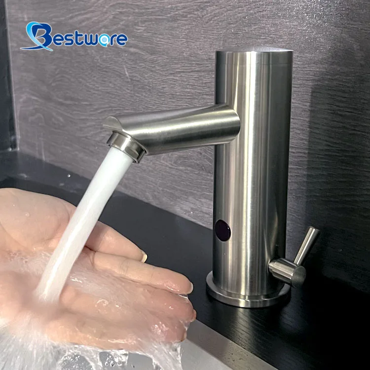 Hotel Touchless Intelligent Water Save Tap Automatic Smart Faucet Sensor Faucet