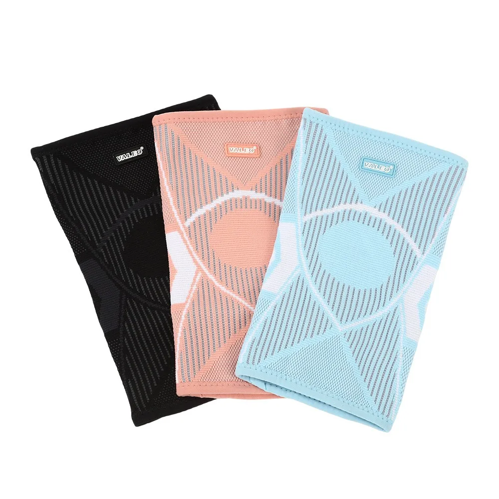 Unisex Knit Nylon Knee Sleeve - Anti-Collision Shock-Absorbing Support for Fitness Training Outdoor Sports
