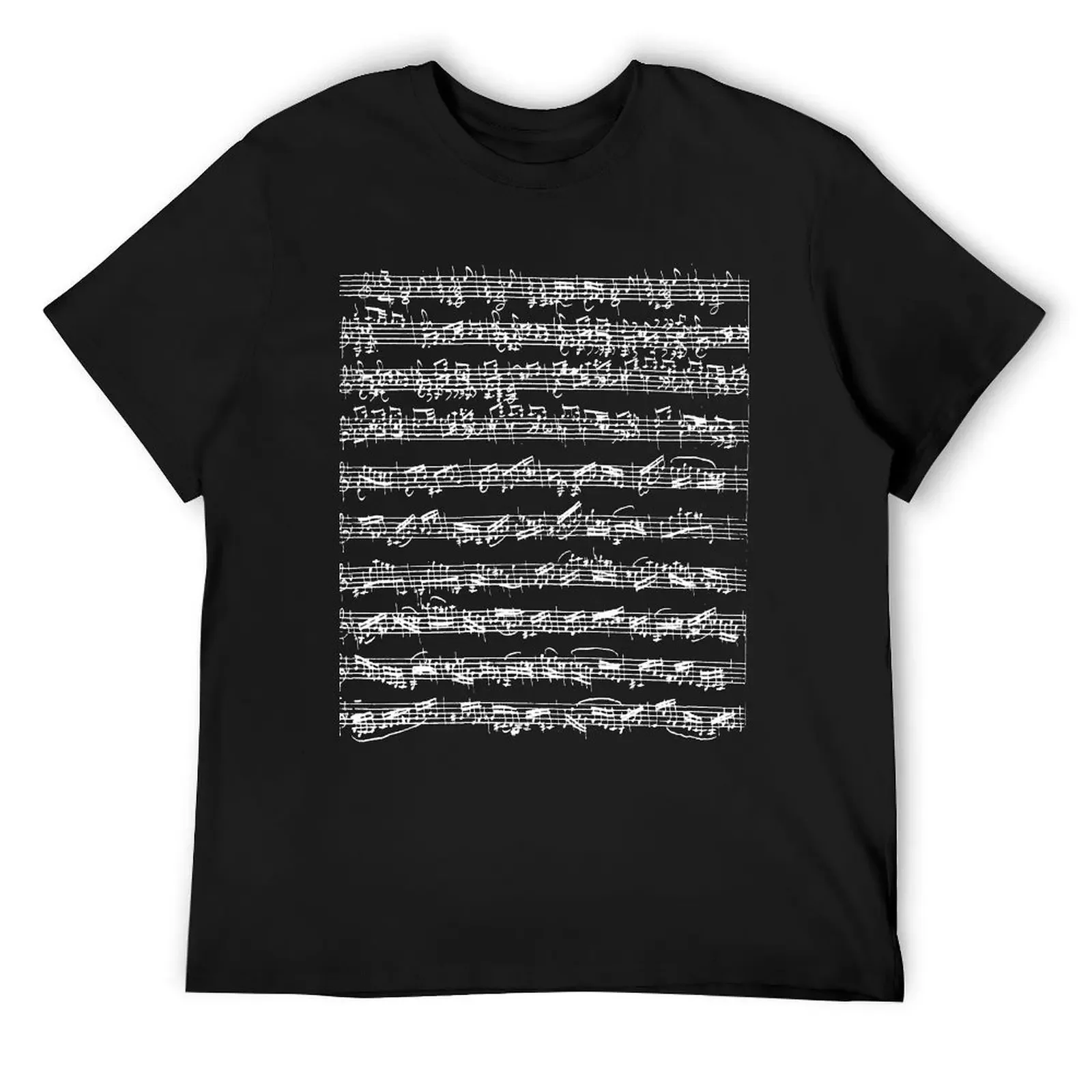 Bach Chaconne Solo Partita Violin T-Shirt blacks custom t shirt t shirts for men