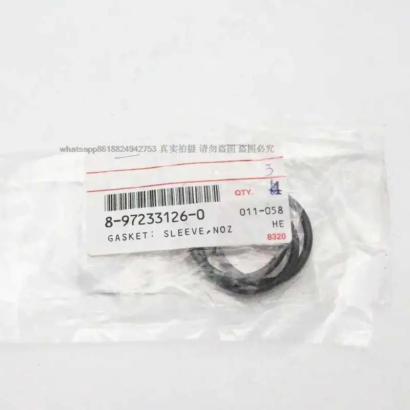

Grader parts accessories 6WG1 excavator injector O-ring electrical parts for 897233-1260 8972331260