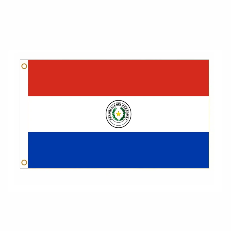 5 Pcs/lot Paraguay National Flag 90x150cm Paraguay Flag Republic of Paraguay National Flag wholesale
