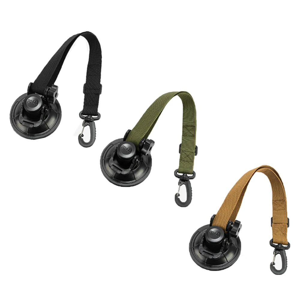 

No-Drill Strong Suction Cup Car Mount for Car Camping Climbing and Tent/Canopy Fixing Multi-Functional Camping Stand Rack