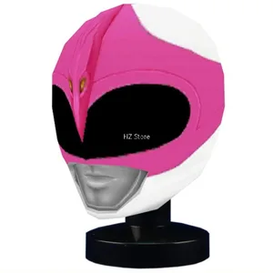 خوذة ورقية يمكن ارتداؤها ، دعائم قناع نموذجية من الورق المصنوع يدويا ، أغطية الرأس لهدية عيد ميلاد ، DIY أعلى 10 مبيعات خوذة تأثيري باور رينجر - No9