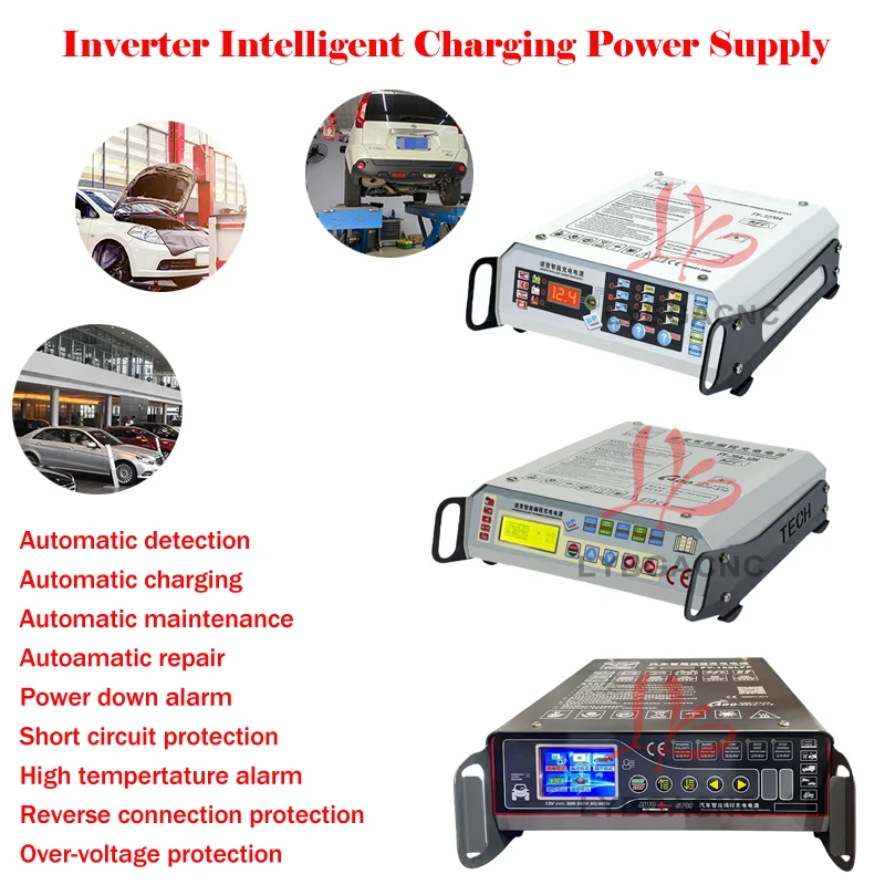 Programming Voltage Stabilized Power Supply Fast Charger Overheat Overcharge Short Circuit Protection 10 Segments Charging