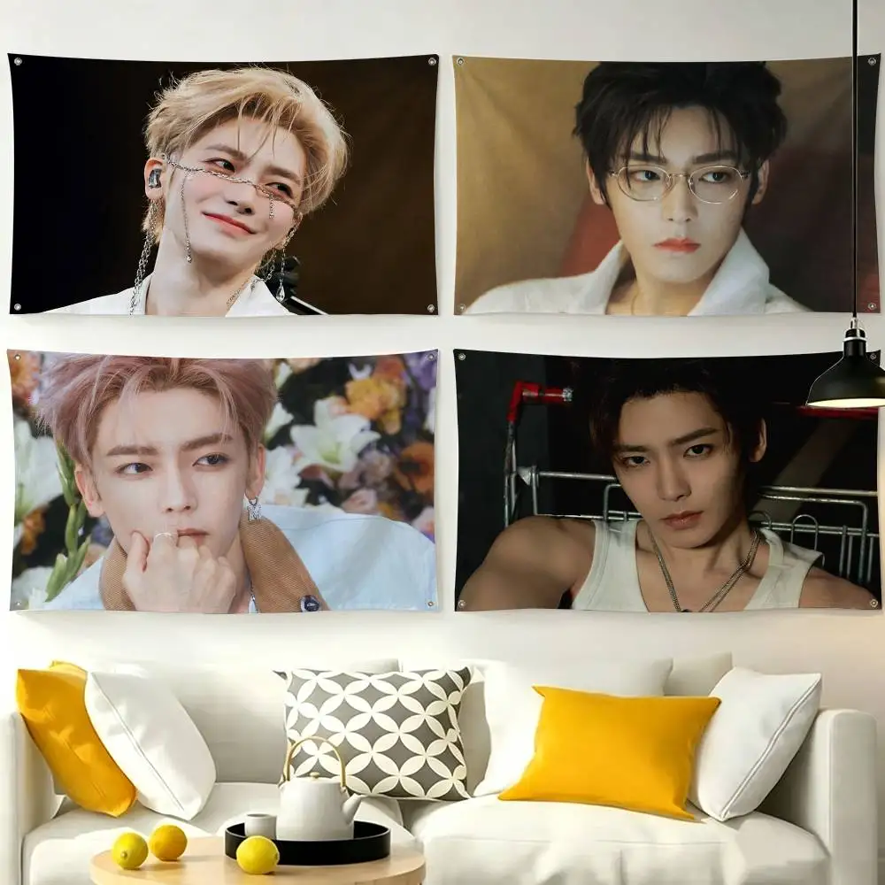 Neo Hou Minghao Flags for Bedrooms Home Decor Items Outdoor Decors Garage Decoration Flaga