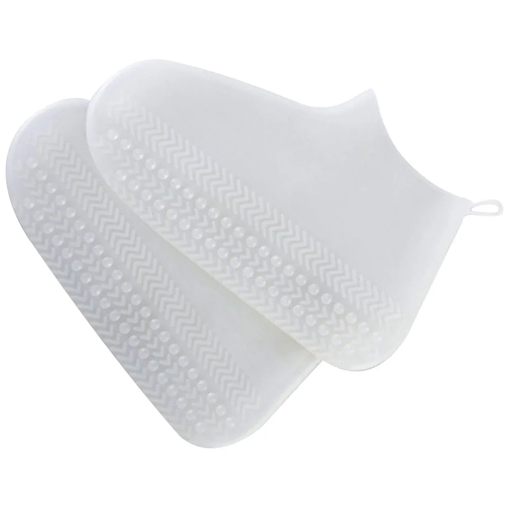 

1pc Waterproof Shoe Covers Outdoor Rainproof Shoe Protector Dustproof Mud Resistant Anti-Slip Silicone Shoes Cover Foldable