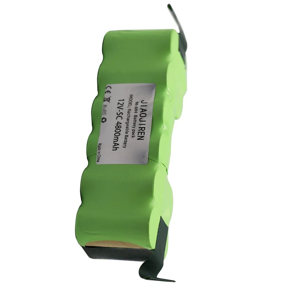 12V 4800mah Ni-MH Rechargeable Battery For ECOVACS DE55 DE5G DM88 DD35 DG710 DG716 902 901 610 Vacuum Cleaner Battery accessory