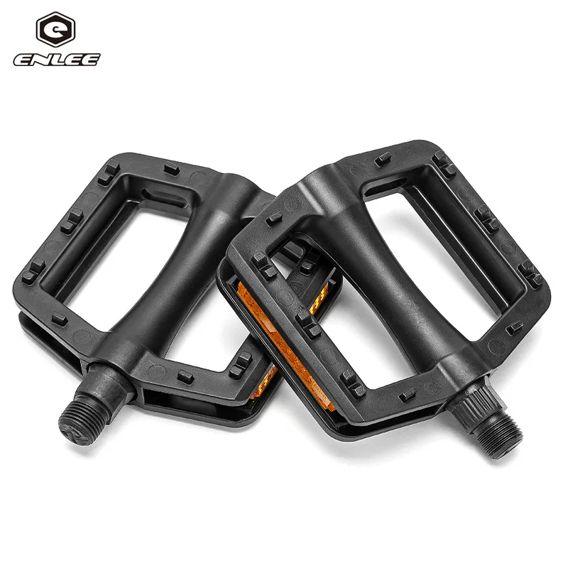 

ENLEE Bicycle Scooter Pedal Plastic Ball Bearing Pedal Folding Bicycle Pedal Cycling Equipment