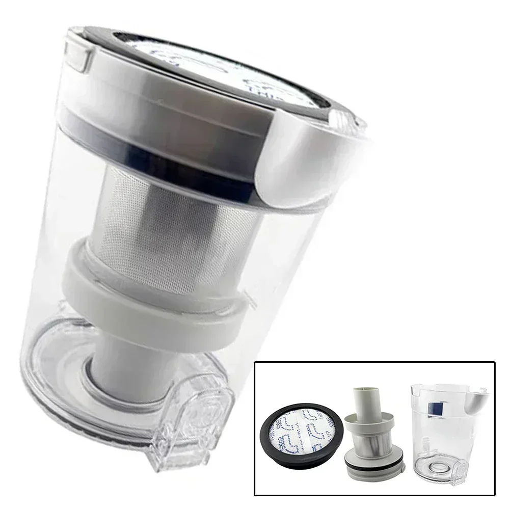 

Моющийся и многоразовый пылесборник + внутренний пылевой фильтр + внешний пылесборник для беспроводного пылесоса серии Eureka NEC280