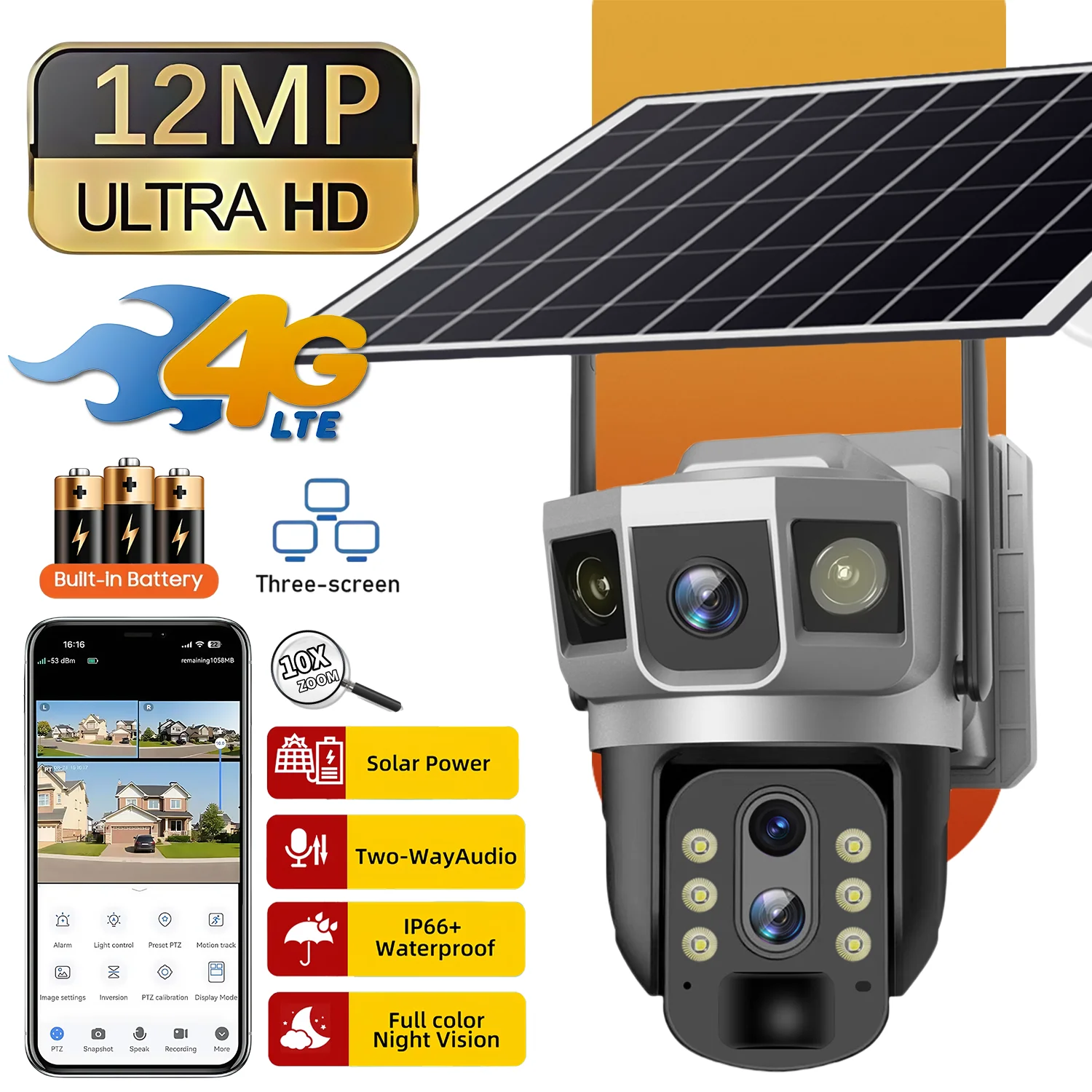 12MP 4G Lp Solar Ca… - image