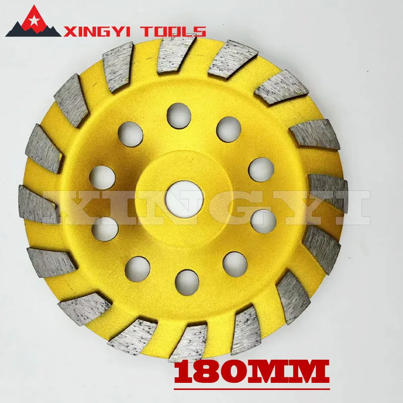 180MM Diamond Grinding Disc Angle Grinder Disc Polishing Disc Cup Wheel Abrasive Tools for Concrete Granite Stone Ceramic