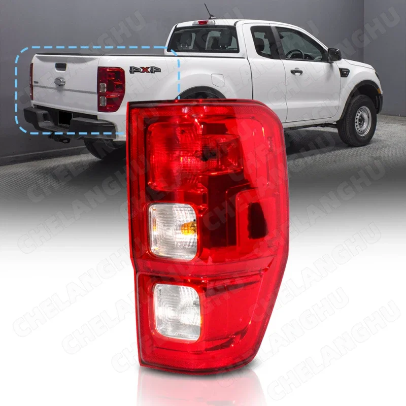 

1Pc Right Side Tail Rear Lamp light For Ford Ranger 2019 2020 2021 2022 Auto Taillight Brake Halogen Lamp Without Blind Spot