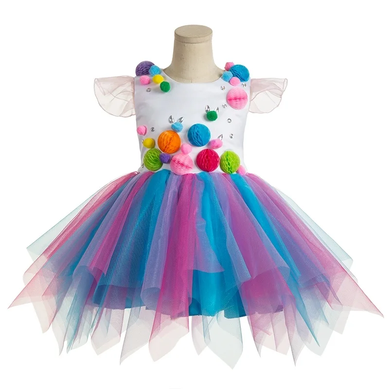 

Jazz Dance Costume Girls Lyrical Contemporary Freestyle Modern Dance Dress Girls Children Stage Wear Festival Celebration