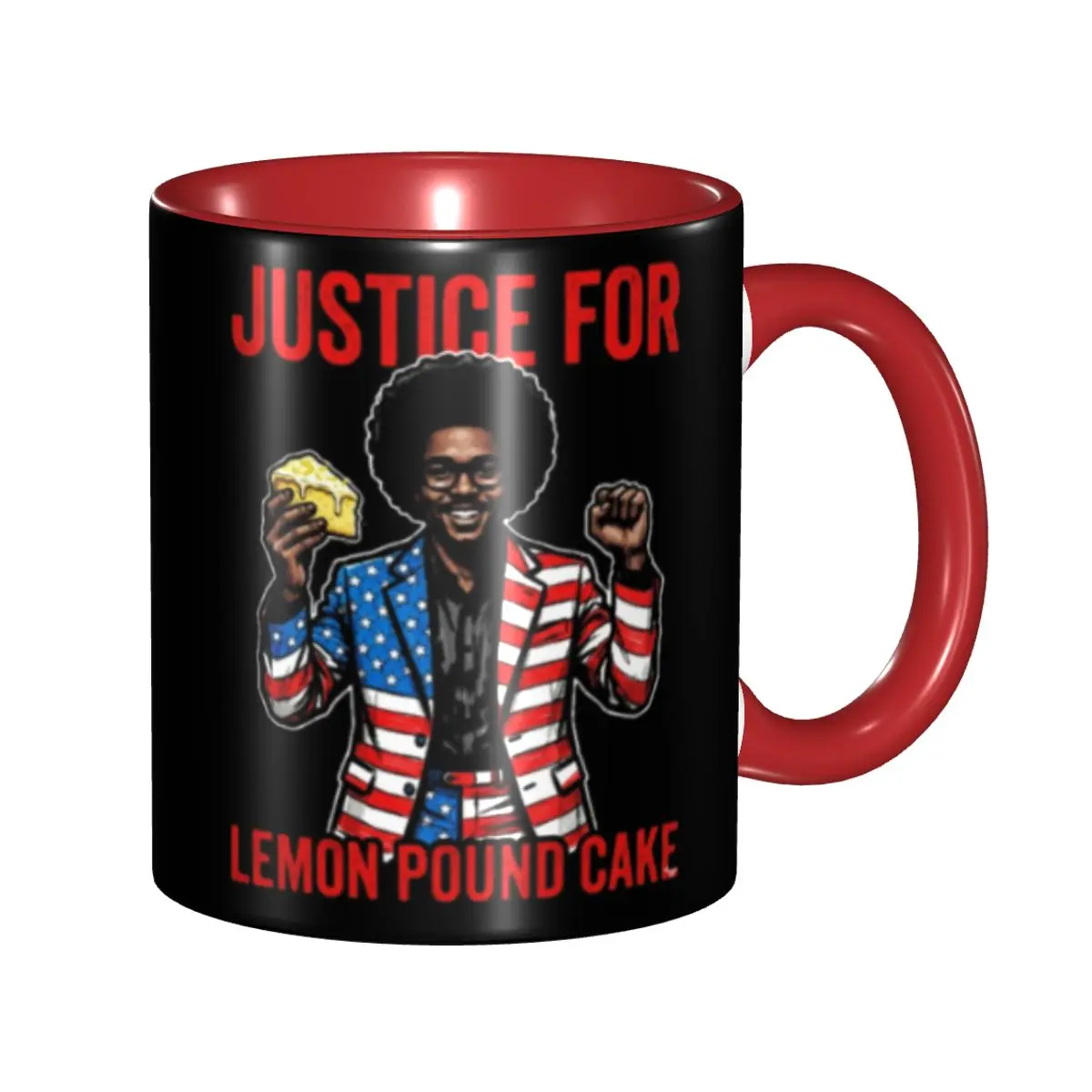 Kawaii Afroman Justice For Lemon Pound Cake Tea Cup Office Mugs
