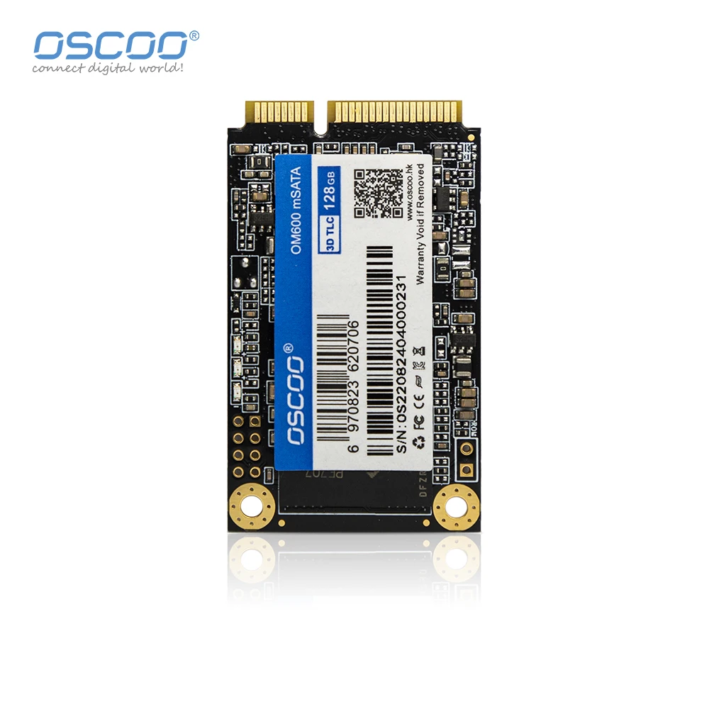 Твердотельный накопитель OSCOO mSATA SSD диск Sata3 128 ГБ 256 ГБ 512 ГБ mSata Внутренний твердотельный диск Жесткий диск для ноутбука/настольного ПК 3D NAND SSD диск