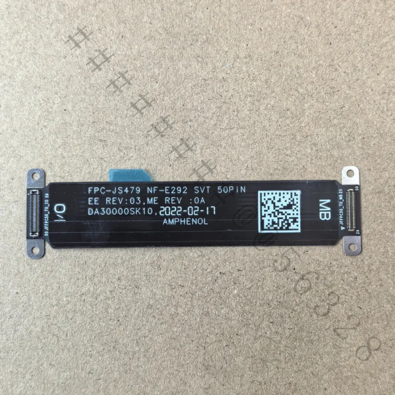 Z+New JS479 NF-E292 50Pin USB IO Board Flex Ribbon Cable For Lenovo Yoga Slim 9 14IAP7 82T0 82T1 Notebook Side Interface Sign