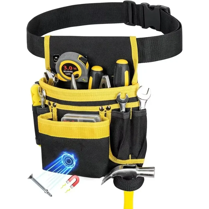 

Customizable OEM ODM Support 13-Pockets Magnetic Tool Belt HeavyWork Apron for Electrician Carpenter Construction