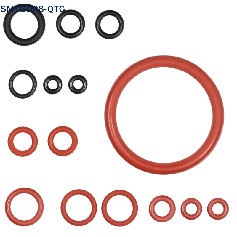 Kit de vedação de silicone com 15 peças, anel de vedação para máquina de café saeco, conector de bico, anéis de vedação, acessórios