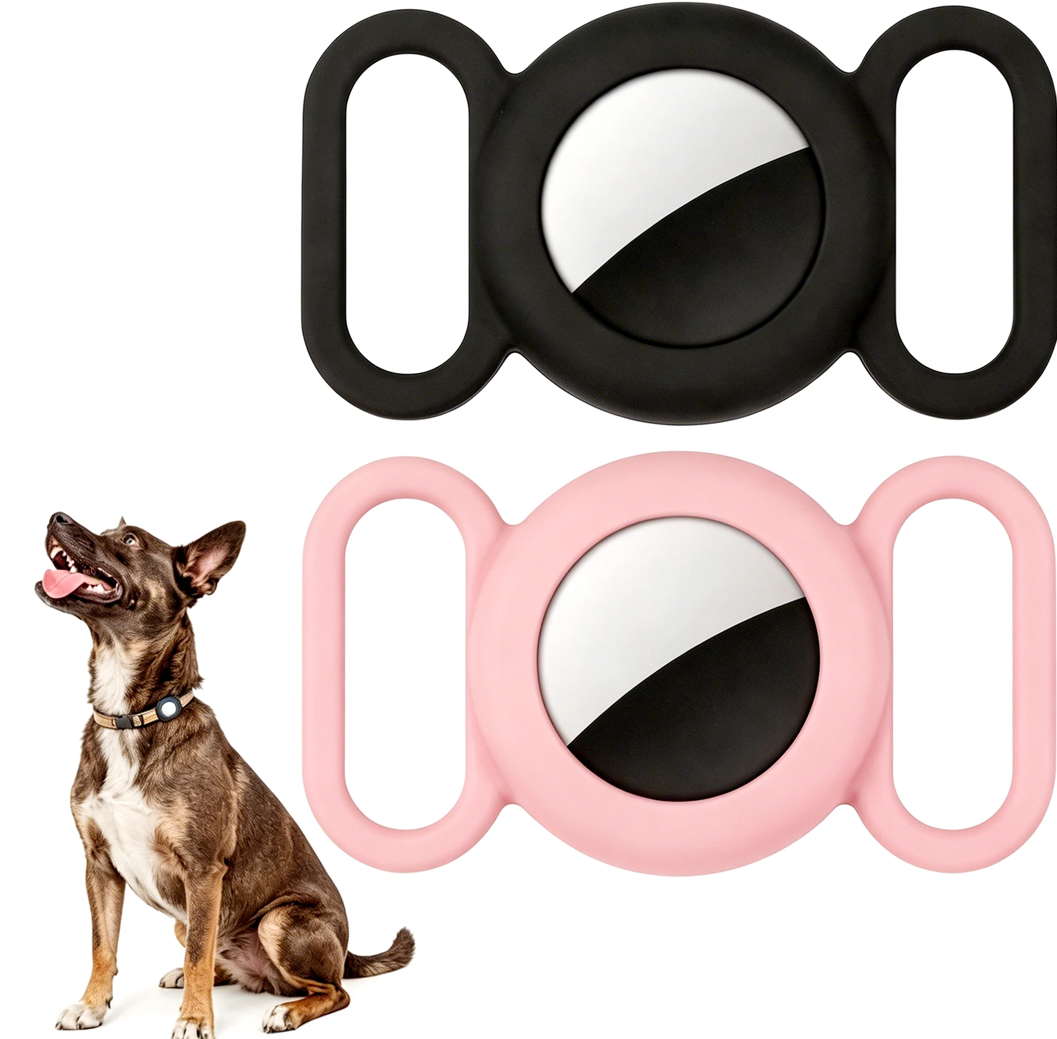 Multifunctional Pet Smart GPS Collar Sleeve Pet Kitten Positioning Protective Case Pets Accessories Compatible with iOS System