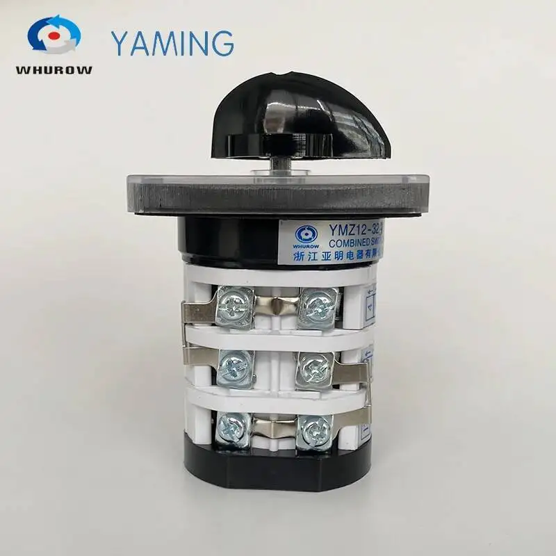 LW31 YMZ12-32/3 متعدد 0-7 مواقف تغيير الروتاري 660 فولت 32 أمبير ثلاث مراحل 3 أقطاب الفضة الاتصال 12 محطات كام التبديل #5