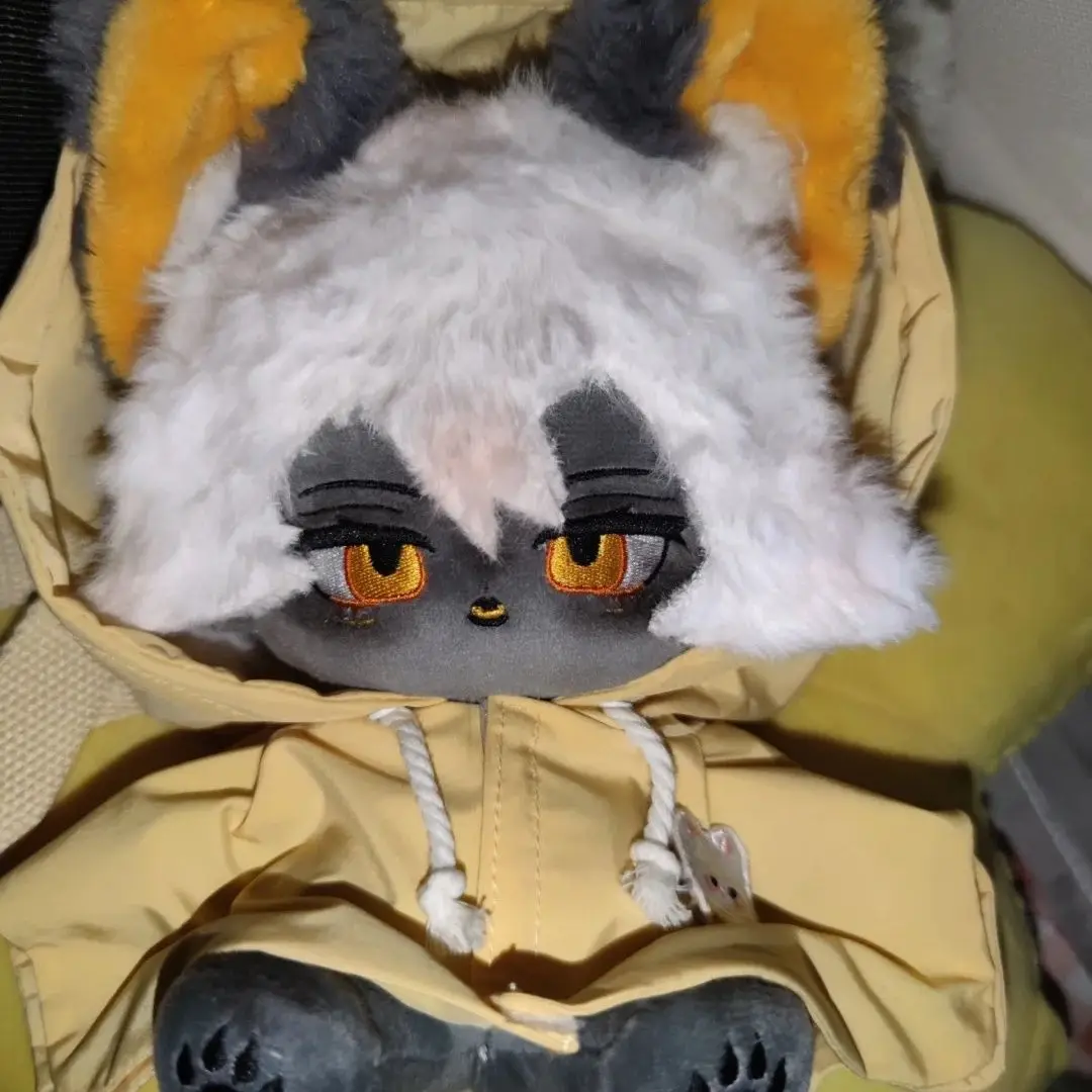 Game Sky: bambini della luce simpatico gatto nero peluche bambola corpo cartone animato vestire figure giocattolo di cotone bambole giocattolo regalo cosplay