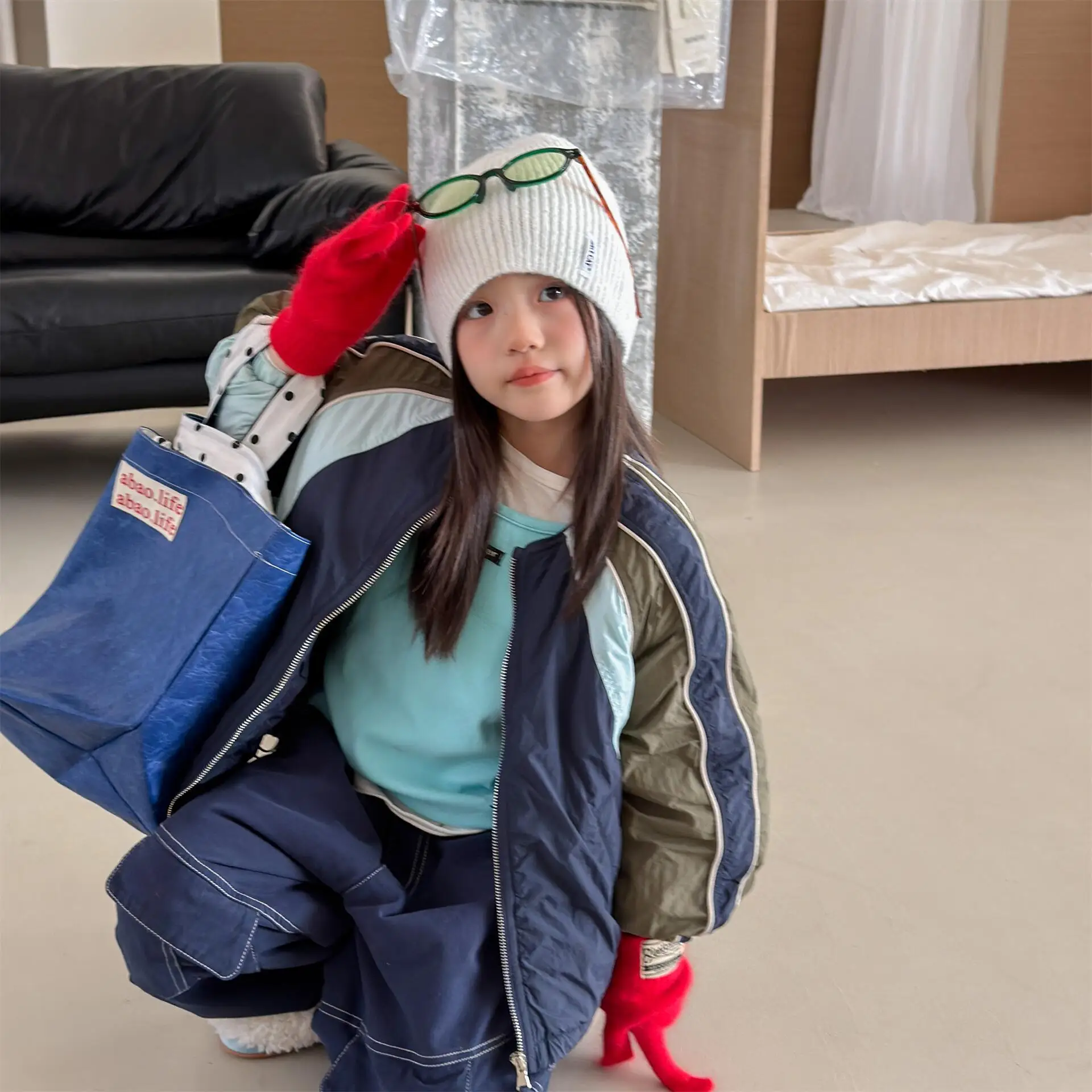 2026 Winter New Children Cotton Padded Jacket Boys Plus Velvet Thick Warm Coat Girls Quilted Cotton Coat Kids Clothes