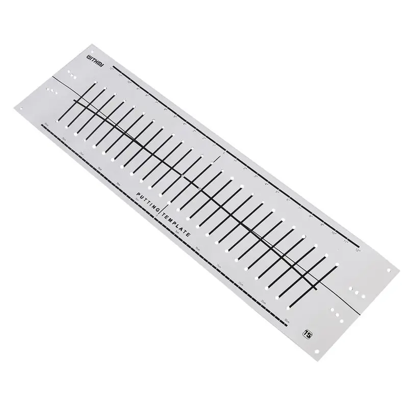 -15 Degree Golf Putter Putting Mat Trainer Indoor Putting Green Pad Equipment Golf Hitting Aiming Line Training Aids Eco-Friendl