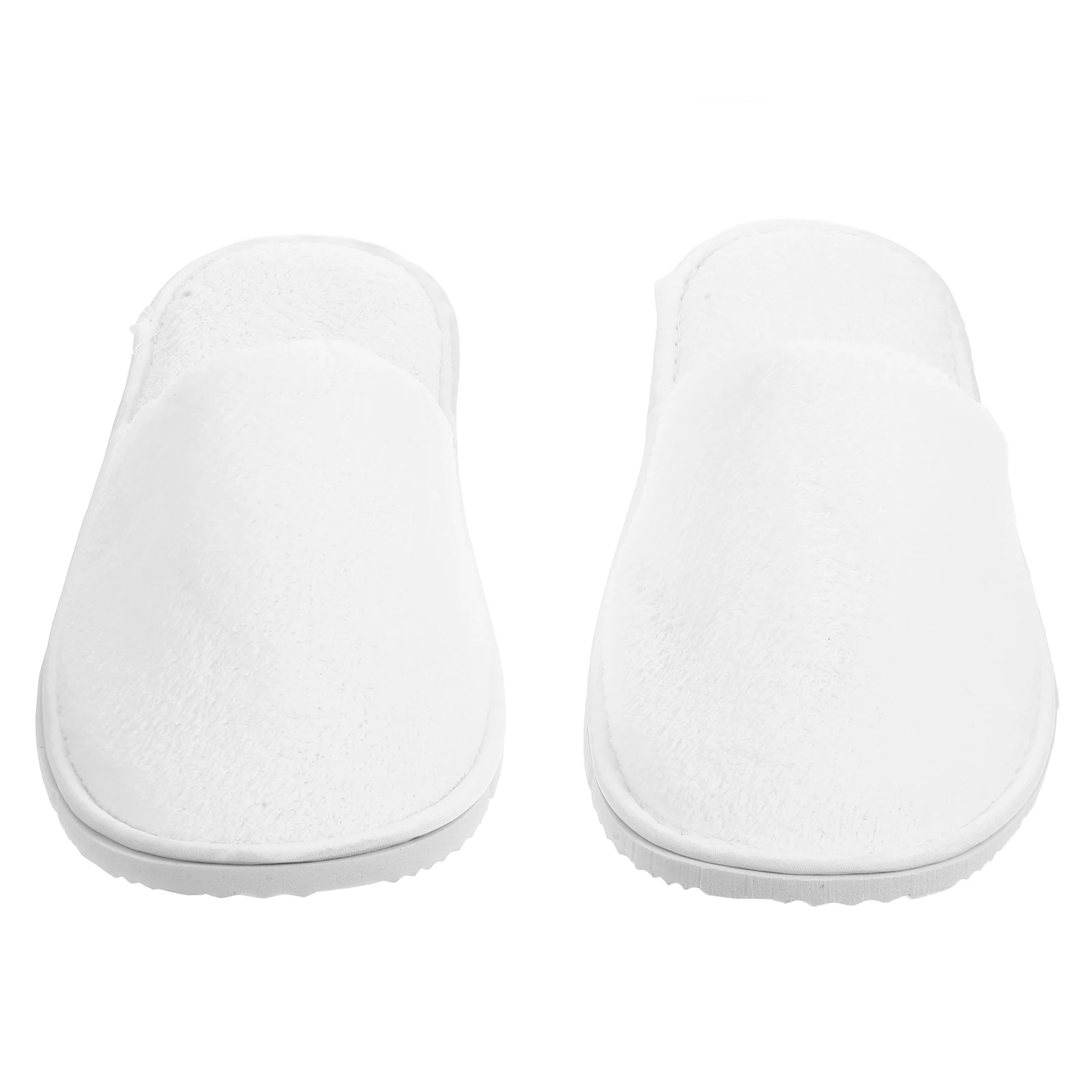 

Anti Slip Slippers Coral Fleece Bulk Spa Women Guests Travel Home Hotel Salon Reusable Durable Comfortable Safe Easy Clean Long