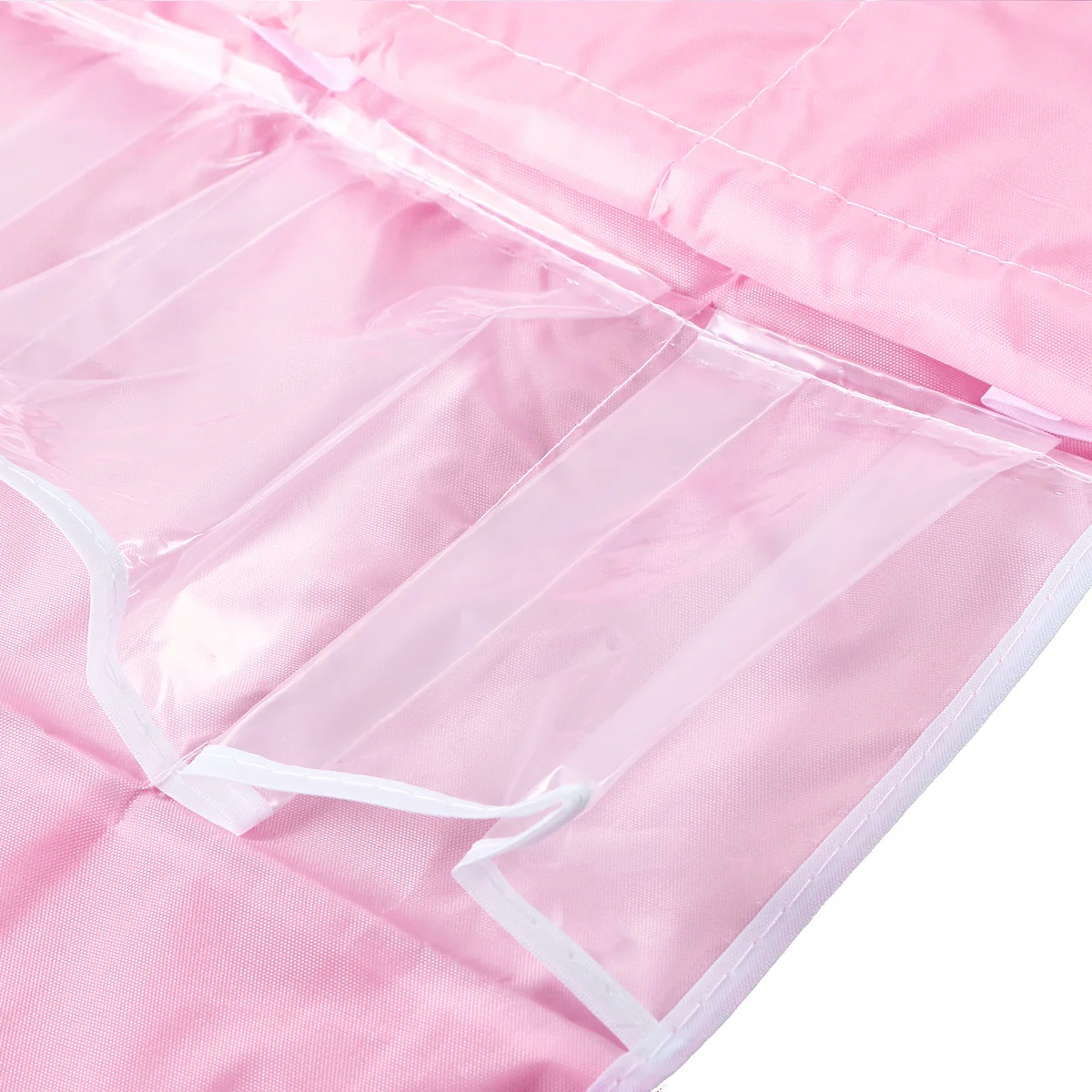 

Over Door Hanging Storage Bag Closet Organizer With Transparent Window For Underwear Socks Bras Jewelry Cosmetics Wall