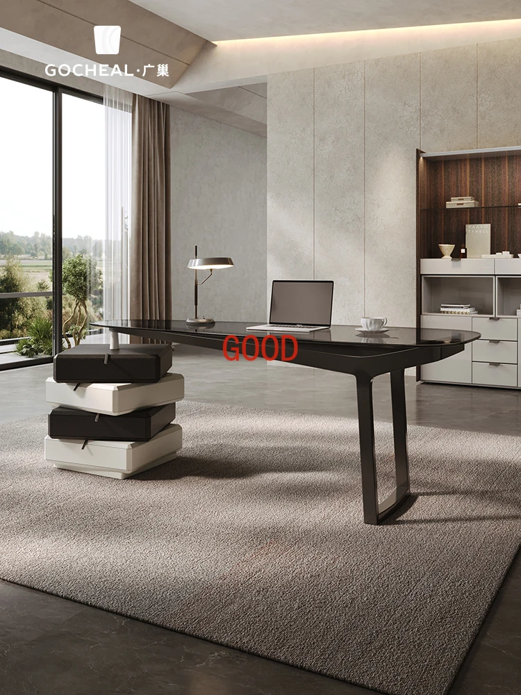 

Роскошный Современный Офисный Компьютерный стол, дизайнерский стол в итальянском стиле