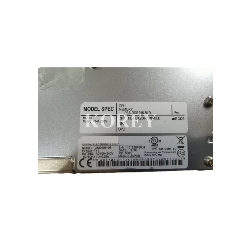 Pantalla de computadora industrial PL6931-T41 3480901 -03 Punto