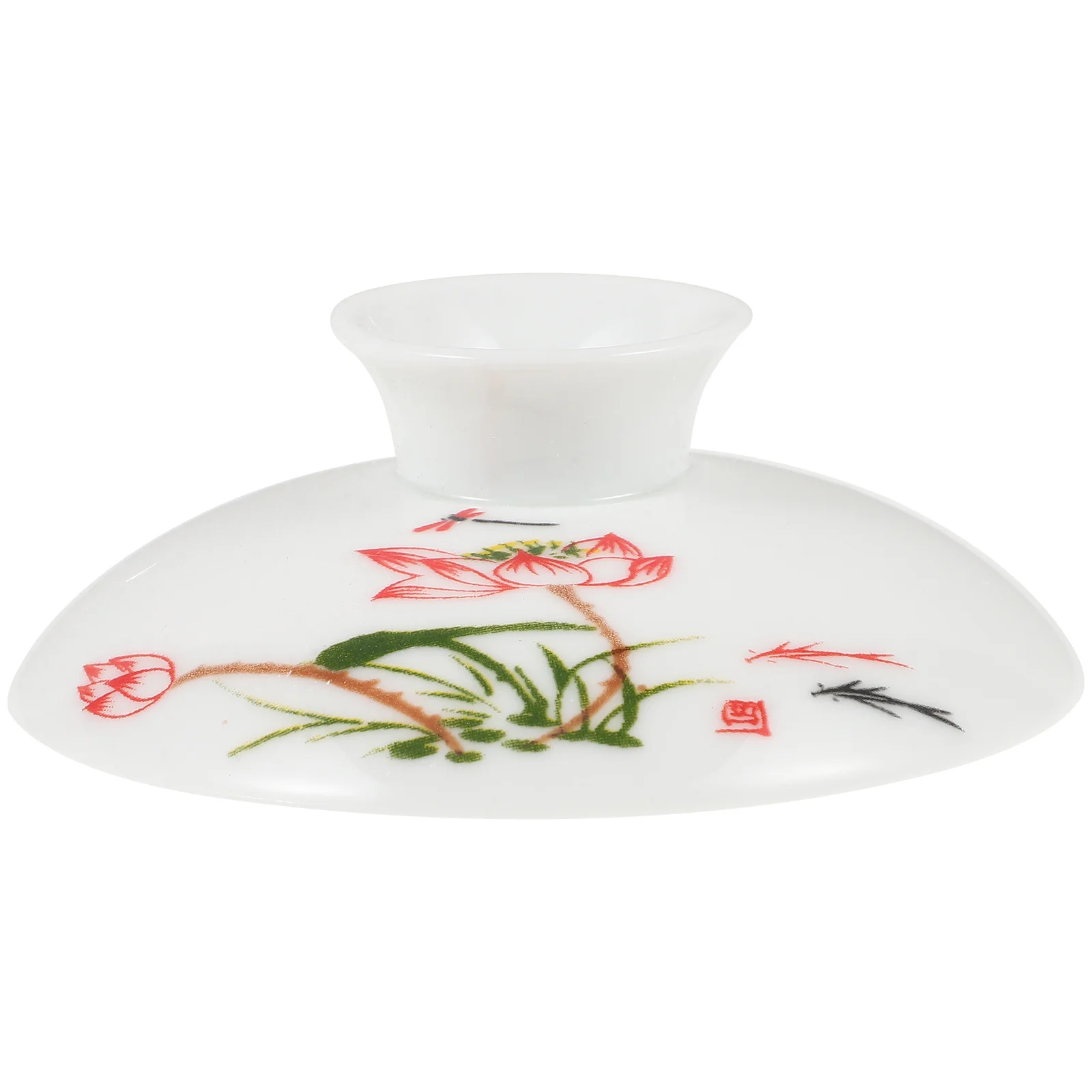 Ceramic Tea Cup Lid Replacement Cover Spill Proof Tea Pot Ceramic Lid Teaware Accessory Home Supply Teapot Accessory - Image 6