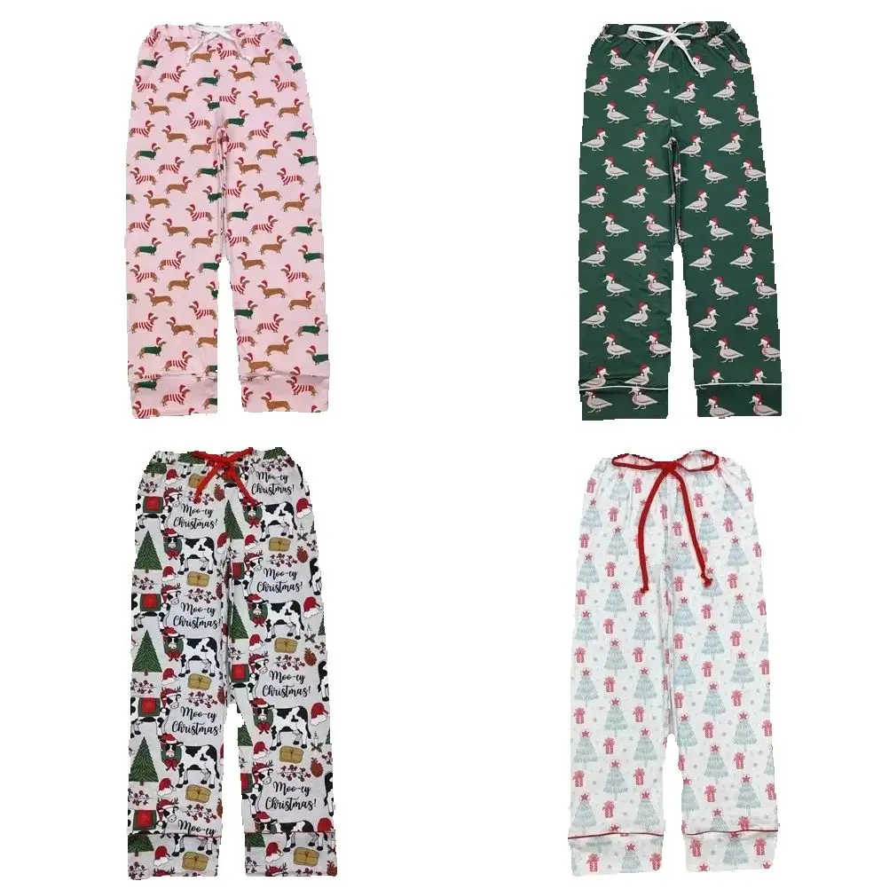 NEW Christmas  Casual home wear hot sale hunting western boutique sibling camo Adult man camouflage woman sleepwea