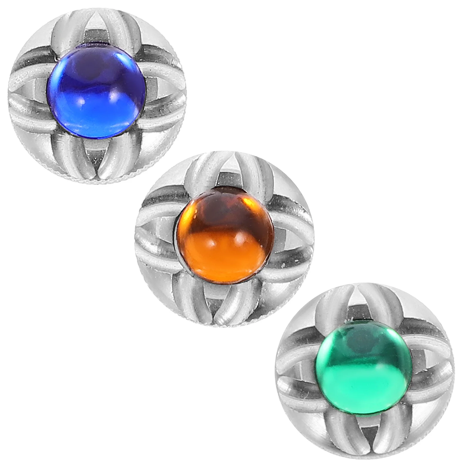 الحيوانات الأليفة مقص تصفيف الشعر رمح المسمار المعادن الزخرفية جزء مريح مقص رمح مركزي لقص تصفيف الشعر #5