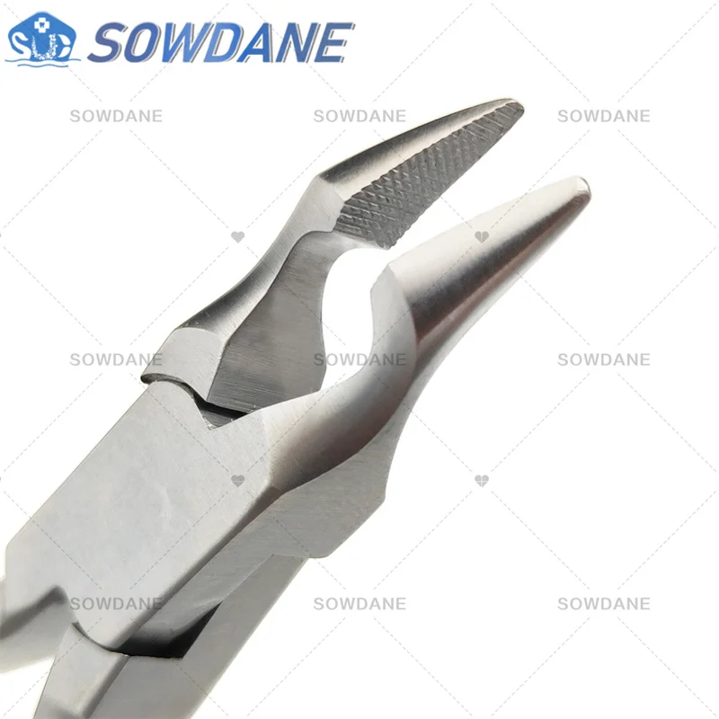Afbeelding 4: Tandheelkundige Orthodontische Weingart Tang Cinch Terug Tang Draad Buigen Vormen Forcep Tandarts Tool Roestvrij staal Gekartelde tip