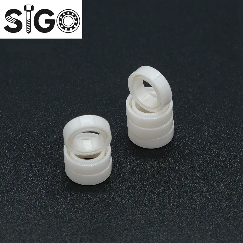 3Pcs  MR84 CE 4x8x3mm Full Ceramic Bearing  ABEC-9 Fishing Reel Bearing Work In The Salt Water