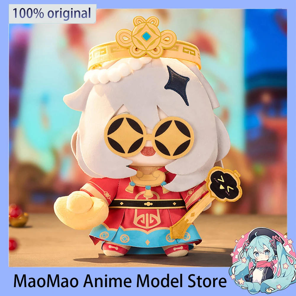 

Original Genshin Cartoon Plush Doll Paimon Anime Collectible Ornament 24CM Action Figure Children's Toys Creative Home Gifts