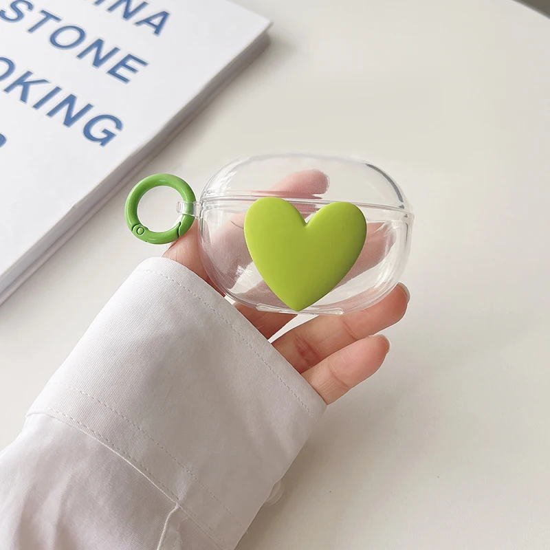 حافظة شفافة لبراعم Realme Air 3 حافظة لطيف سماعة سيليكون من البولي يوريثان حافظة Funda عالية الجودة لينة صندوق حماية Fundas