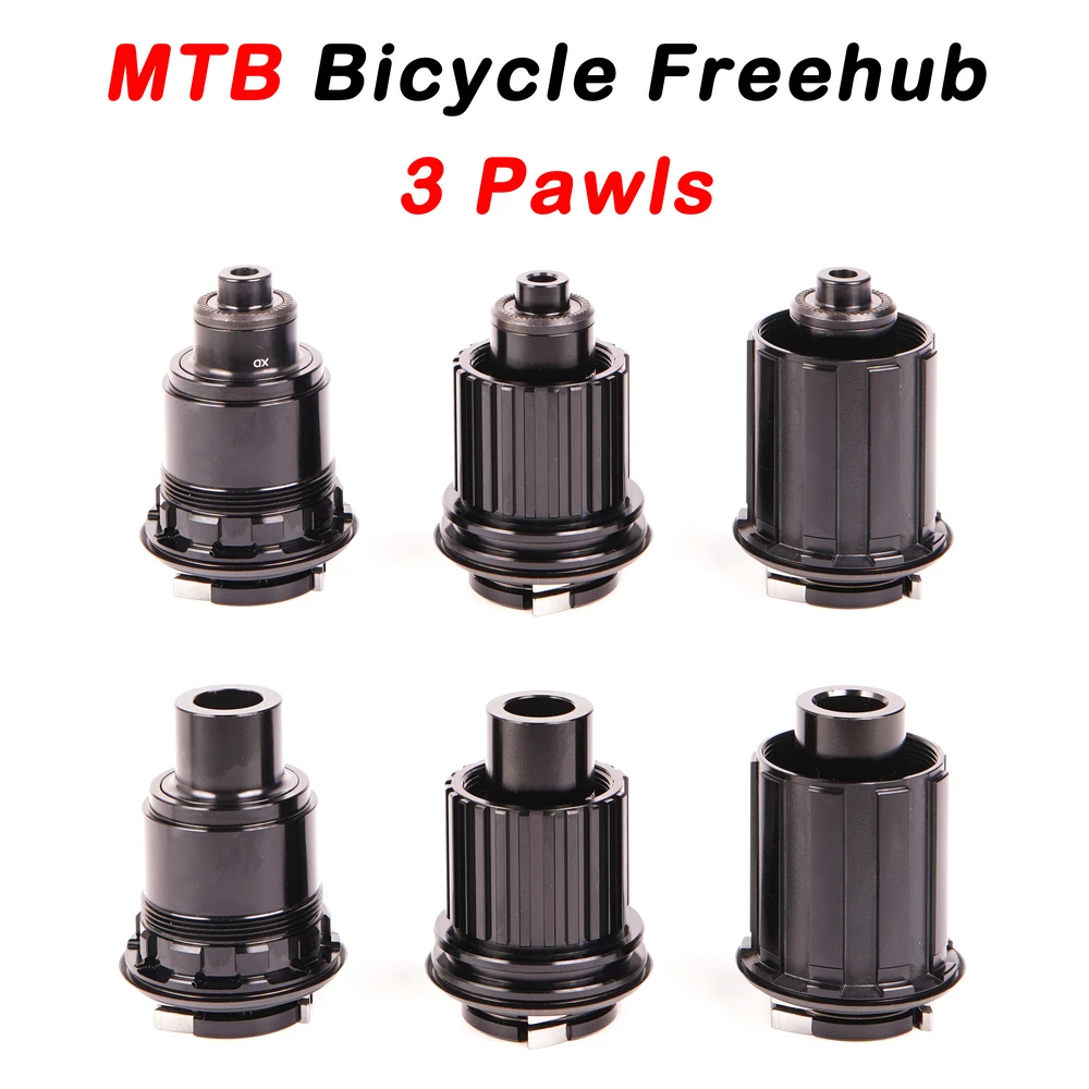 Bicycle 3 Pawls Driver MTB Brake Hub Freehub Components For DT370 1800/1900 Wheels 8-12 Speed HG MS XD Cassette Core