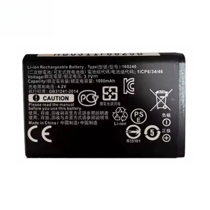 160240 3.7V 1000mAh Replacement Battery for SteelSeries Arctis Pro Wireless 800 840 Gaming Headset Li-ion Battery Accessories