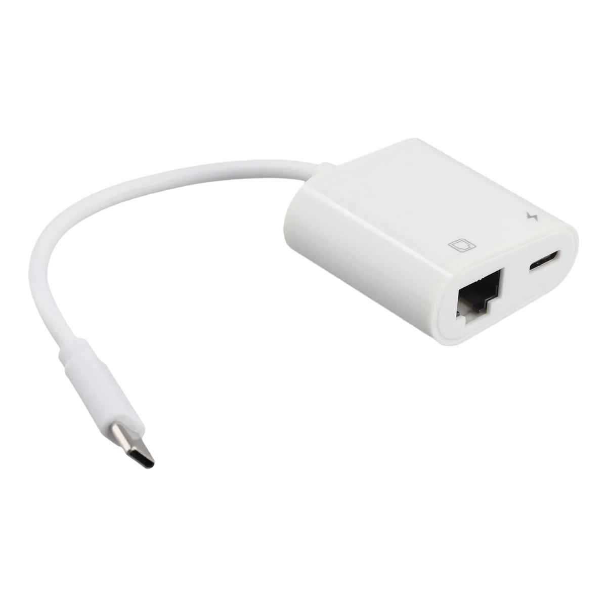 Адаптер ABNP Type C OTG Ethernet USB C к RJ45 Ethernet LAN Проводной сетевой преобразователь 100 Мбит/с для мобильного телефона типа C, планшета