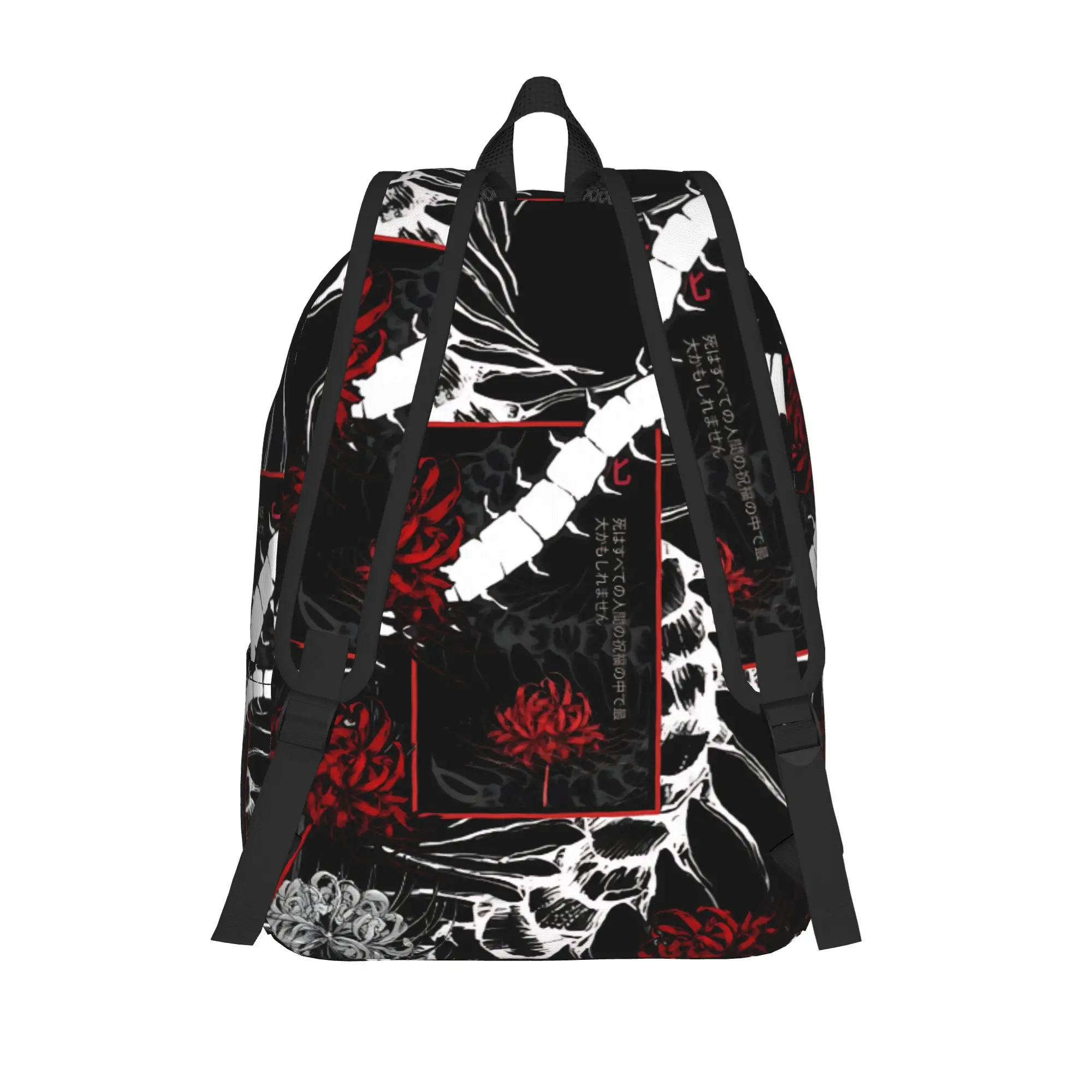 Fashion Halloween Tokyo Ghoul Kaneki Backpack  Mochilas Harajuku Design Travel Sturdy Shoulder Rucksack