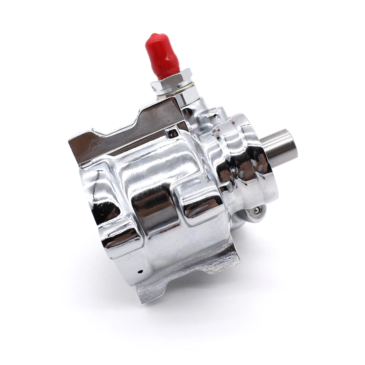 Bomba de direção hidráulica Chrome para Chevrolet GM Saginaw TC Tipo 2, Acessórios de substituição do carro, Novo, 1980-2001, 1Pc